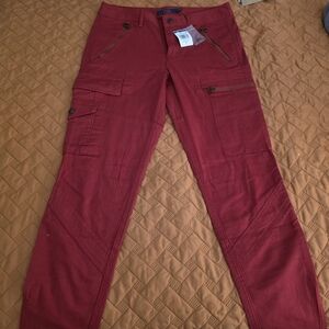 Polo Ralph Lauren Women's Red Straight Leg Jeans